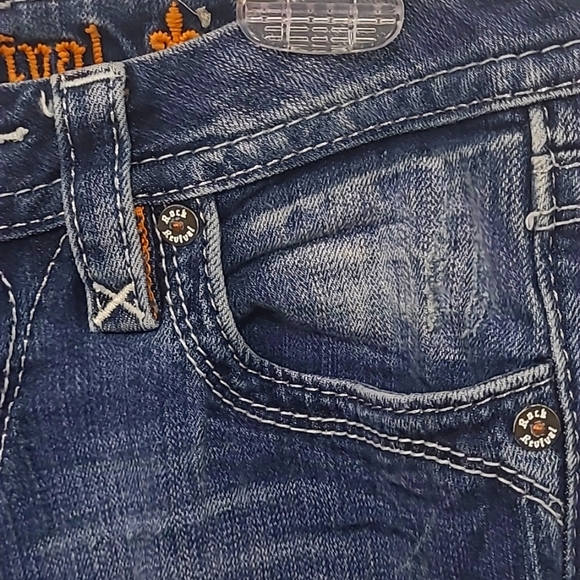 Rock Revival Alivia jeans straight leg size 26 in excellent condition. - Picture 3 of 11